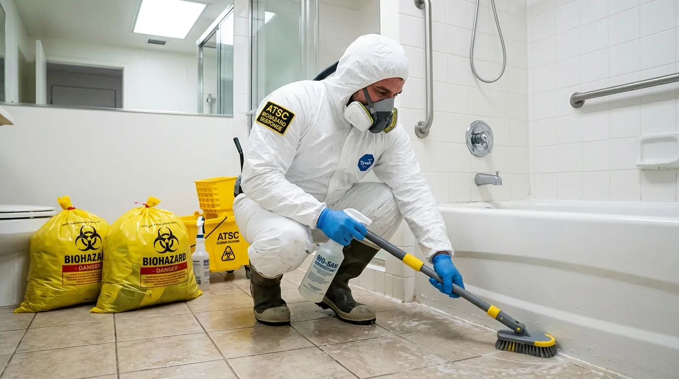 Decontamination equipment deployed for Blood Cleanup in Sicklerville